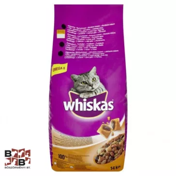 Whiskas Száraz Csirke 14 kg-klón