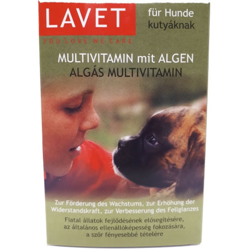 Lavet Multivitamin - Algás tabletta kutyáknak 50db