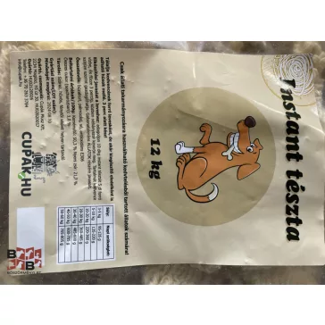 Instant tészta CuPack 13,5 kg