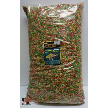   Golden Sticks Color Fish-koi ponty és aranyhal csemege 5 kg
