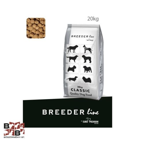Breeder Line Classic kölyök kutyatáp 20 kg