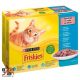 Friskies szószban lazac/tonhal/tőkehal/szardínia macskaeledel 12 x 85 g