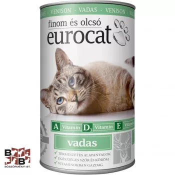 EUROCAT cicakonzerv 415g vadas
