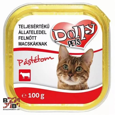 Dolly Cat Alutálka Marhás100gr