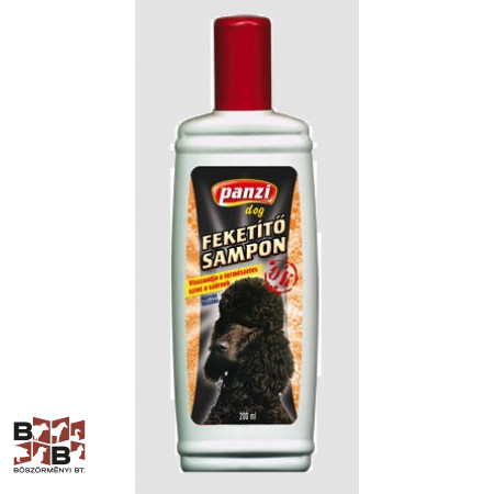 PANZI Feketítő kutyasampon 200 ml