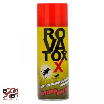   Rovatox Extra Légy-és szúnyogirtó aeroszol 400 ml - gyors hatás 
