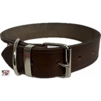  Bőr kutyanyakörv 62 cm 
