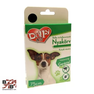   Dolly Natural Bolha és kullancsriasztó nyakörv kutyák részére 75cm 
