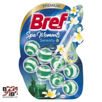   Bref WC tisztító blokk Spa Moments, Serenity (2 x 50g), 0,1 kg
