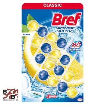 Bref Power Aktiv Lemon WC frissítő 3x 50 g

