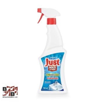 JUST MAX POWER VÍZKŐOLDÓ CITROMSAV 750ML