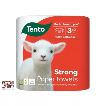 Tento Strong Kitchen papírtörlő 3 rétegű 2 tekercs