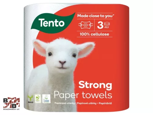 Tento Strong Kitchen papírtörlő 3 rétegű 2 tekercs