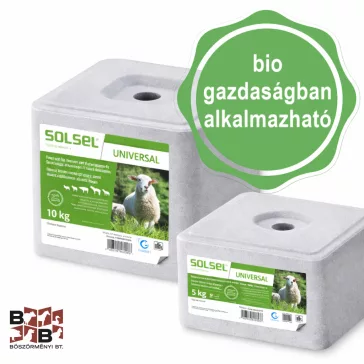   SOLSEL UNIVERSAL réz mentes, bárány, szarvasmarha, vad, ló, nyalósó tömb 10KG