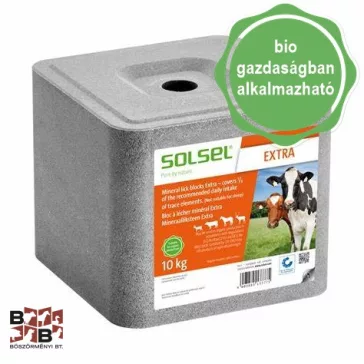   SOLSEL EXTRA Nyalótömb  szarvasmarha, ló, vad, kecske részére 10 kg
