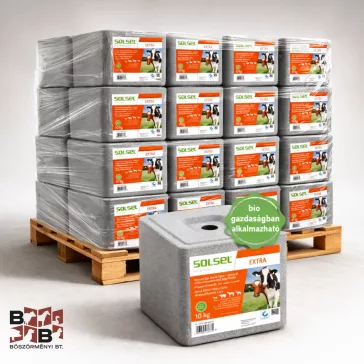   SOLSEL EXTRA Nyalótömb  szarvasmarha, ló, vad, kecske részére 10 kg

