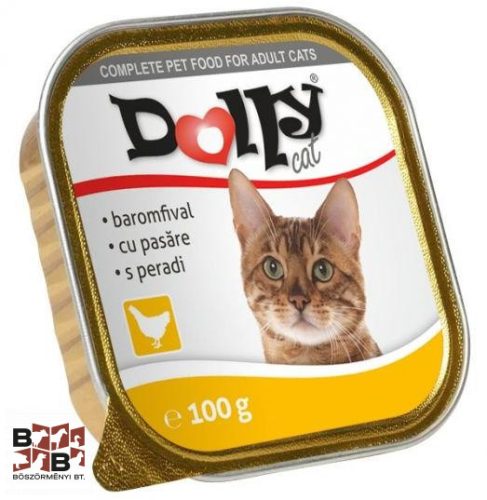 Dolly Cat Alutálka Baromfi 100gr
