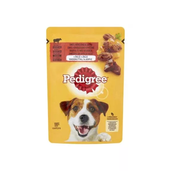 Pedigree alutasakos eledel kutyáknak marha májas 100g Pedigree alutasakos eledel kutyáknak marha májas 100g