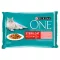 Purina One Serilcat nedves macskaeledel szószban lazaccal és sárgarépával 4 x 85 g (340 g)
