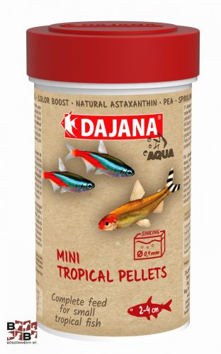 Dajana Aqua Mini Tropical Pellets 100ml