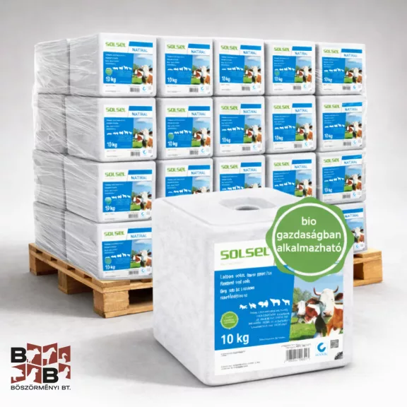 SOLSEL Natural nyalótömb  25kg