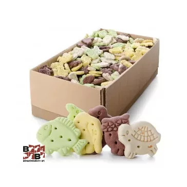 JK Animals Jutalomfalat, állatmintás kutyakeksz 0,5kg