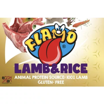 Flamo Lamb&Rice 15 kg kis szemű