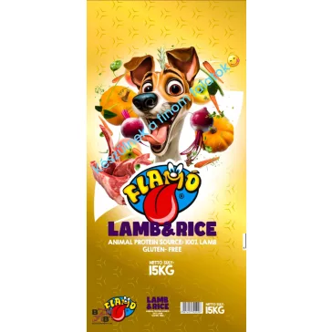 Flamo Lamb&Rice 15 kg kis szemű