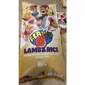 Flamo Lamb&Rice 15 kg közepes szemű
