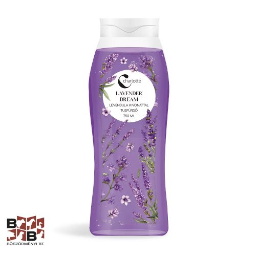 Charlotte Tusfürdő Levendula olajjal 750 ml