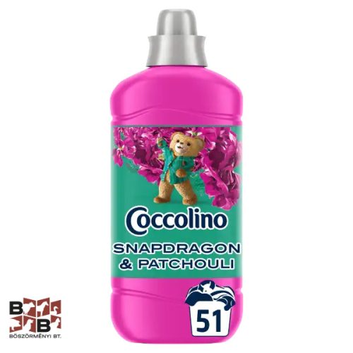 Coccolino Perfume & Care Snapdragon & Patchouli öblítőkoncentrátum 51 mosás 1275 ml
