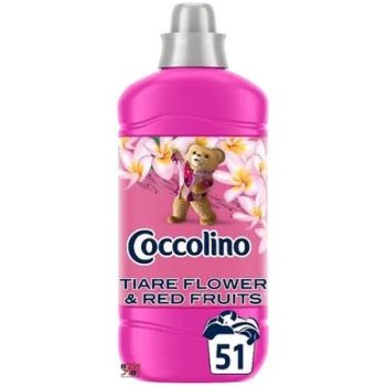   Coccolino Perfume & Care Tiare Flower & Red Fruits öblítőkoncentrátum 51 mosás 1275 ml
