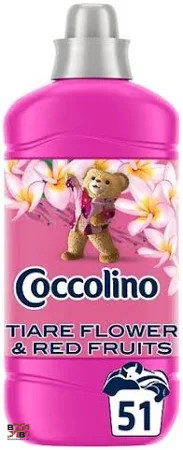 Coccolino Perfume & Care Tiare Flower & Red Fruits öblítőkoncentrátum 51 mosás 1275 ml
