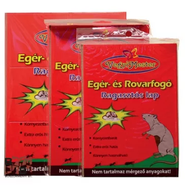   Prokum Egér és Rovarfogó ragasztó lap közepes (Vegyimester)