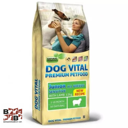 Dog Vital Junior Sensitive Lamb All Breeds 12 kg