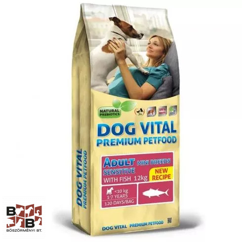 Dog Vital Adult Sensitive Fish Mini 12 kg