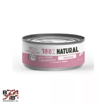 Fresh Farm sertés pástétom macskáknak 85 g