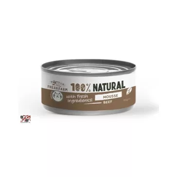 Fresh Farm marhás és csirkés szószban 70 g