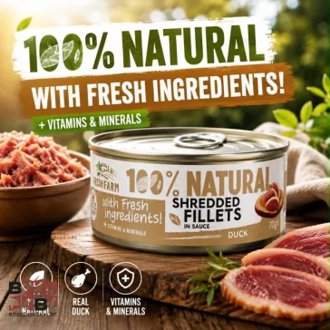 Fresh Farm kacsás és csirkés szószban 70 g