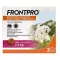 FRONTPRO rágótabletta kutyáknak (2–4 kg) 3 db