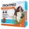 FRONTPRO rágótabletta kutyáknak (10–25 kg) 3 db