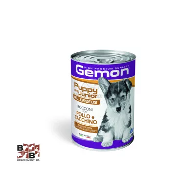 Gemon Dog konzerv puppy, pulyka-csirke, 415 gr