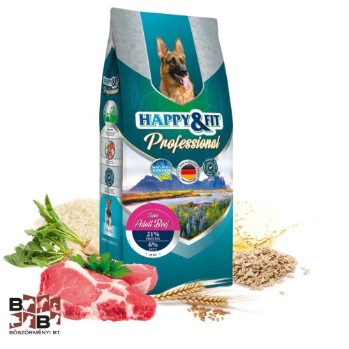 Happy&Fit Professional Basic Adult Beef 20kg