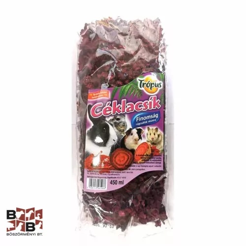 Trópus céklacsík rágcsálók részére