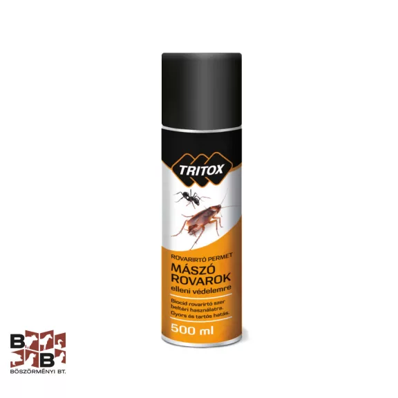 Tritox rejtőzködő rovarok elleni spray 500 ml
Tritox rejtőzködő rovarok elleni spray 500 ml