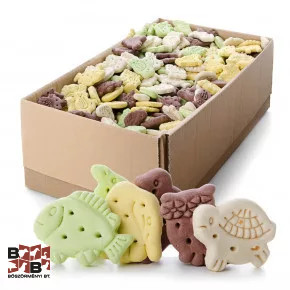 JK Animals Jutalomfalat, állatmintás kutyakeksz 3kg