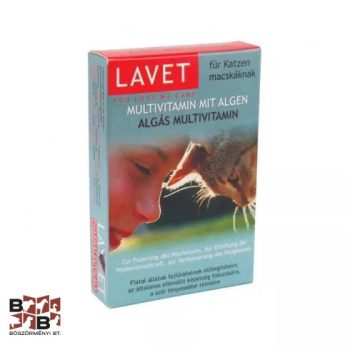 Lavet Algás Multivitamin tabletta cicáknak 50 db