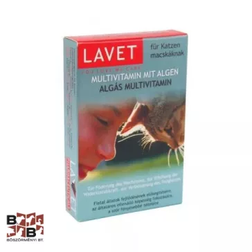 Lavet Algás Multivitamin tabletta cicáknak 50 db