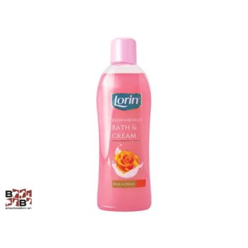 Lorin krémhabfürdő 1L - Rózsa és krém
