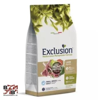   Exclusion Mediterraneo Monoprotein Adult Lamb Small száraz kutyatáp 7 kG